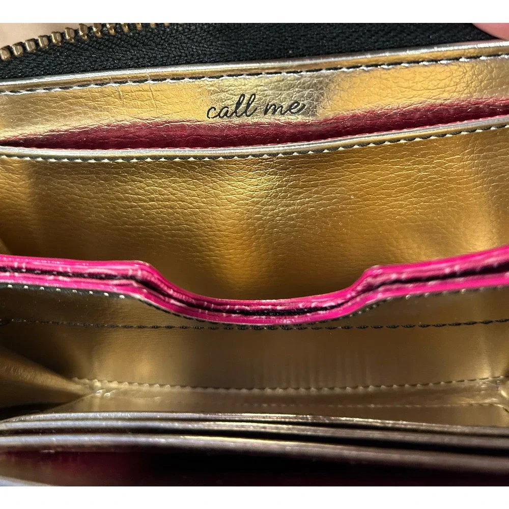 Stella And Dot Python Print Wrislet Wallet Phone Holder